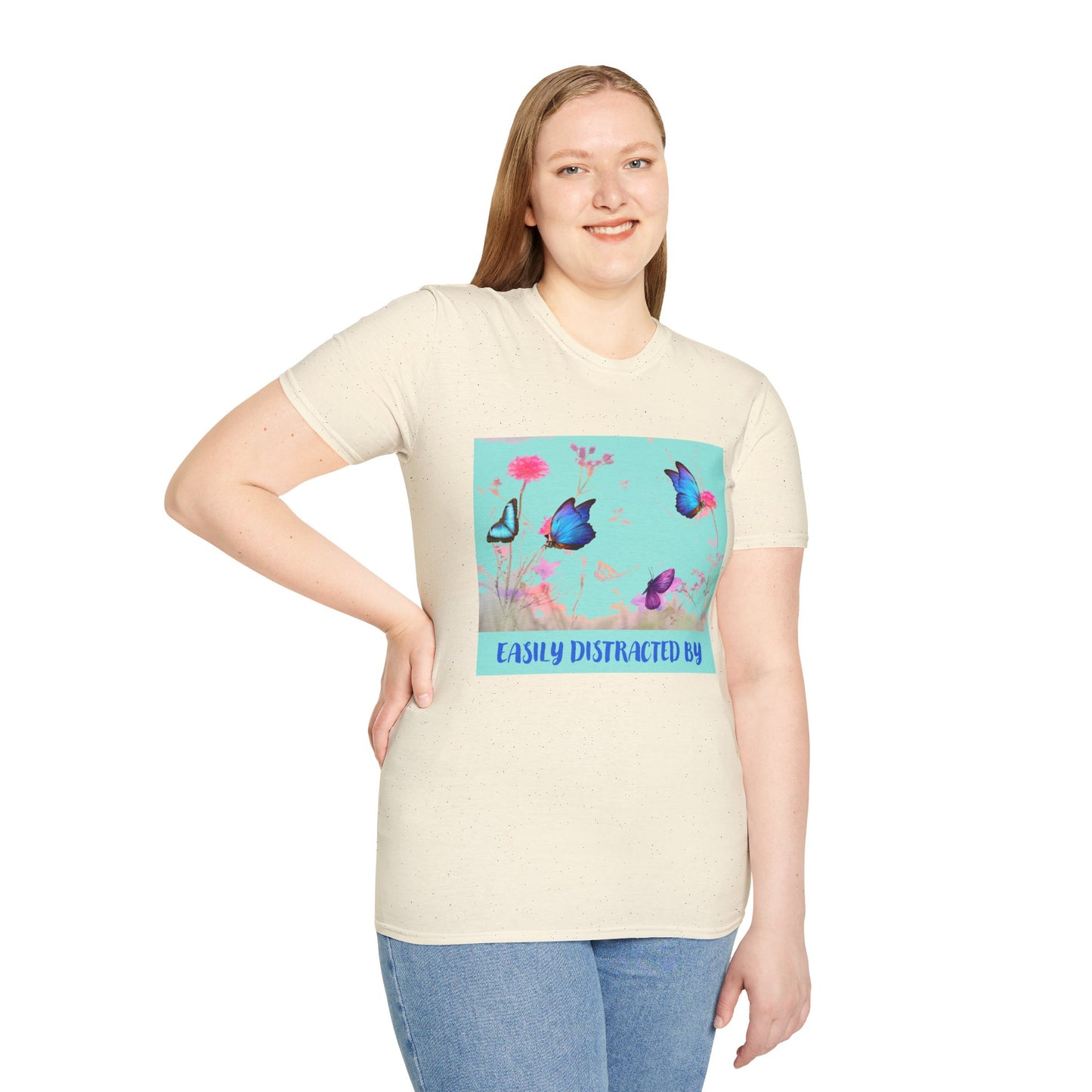 Easily distracted by Butterfly T-Shirt