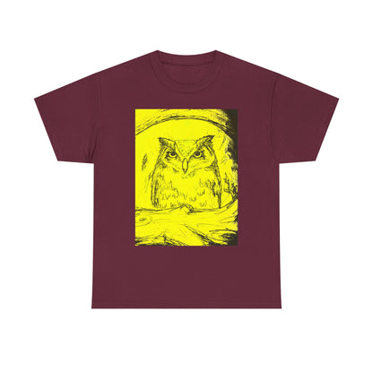 Fantasy Owl unisex  Heavy Cotton Tee