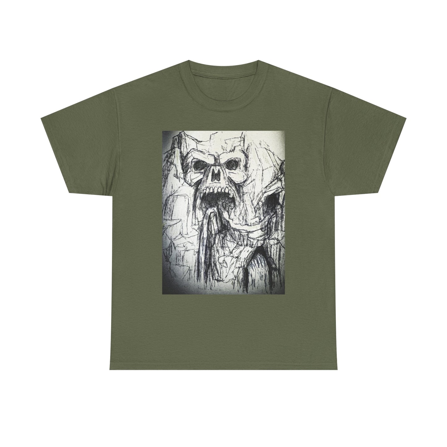 Skull Waterfall Tee