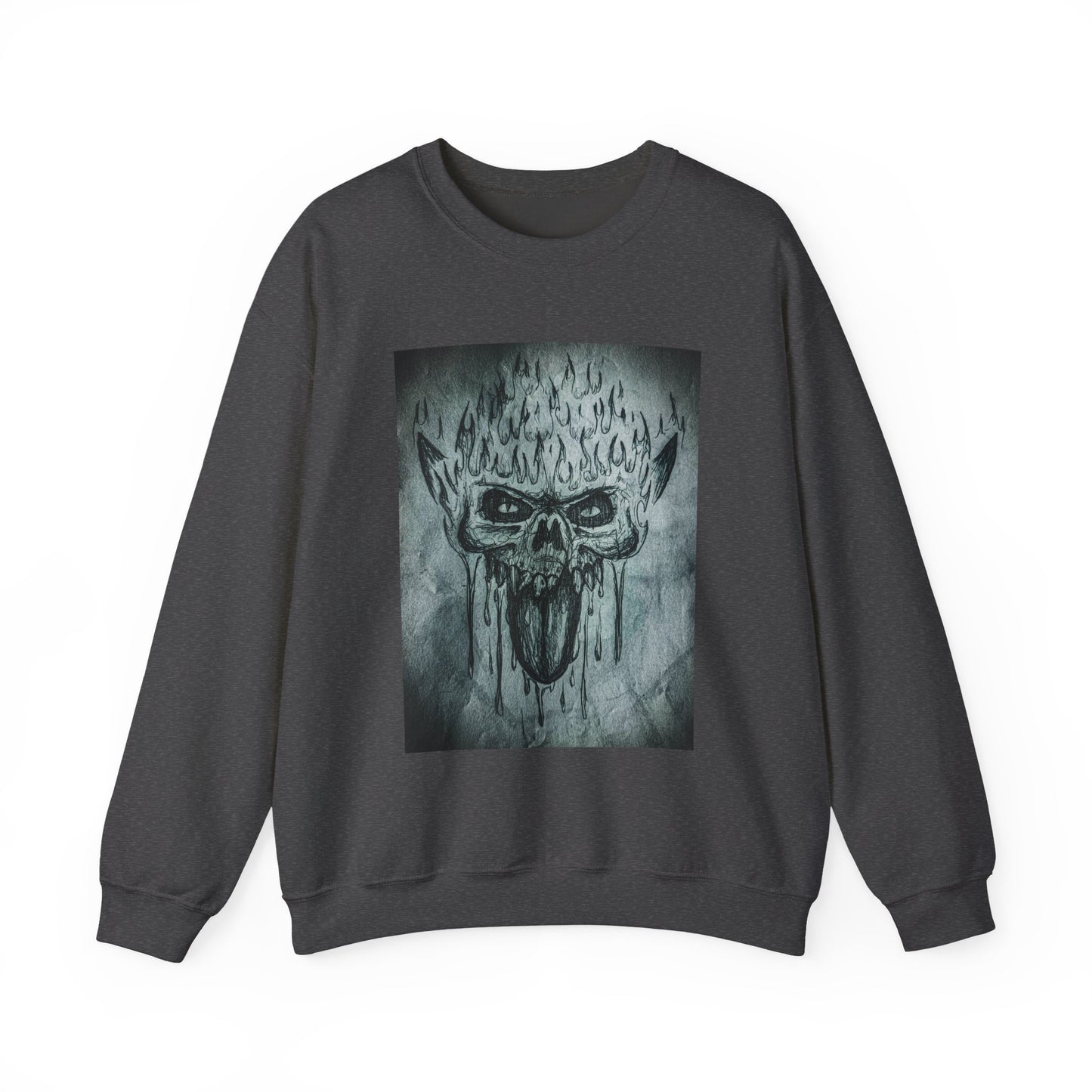 Skull Crewneck Sweatshirt
