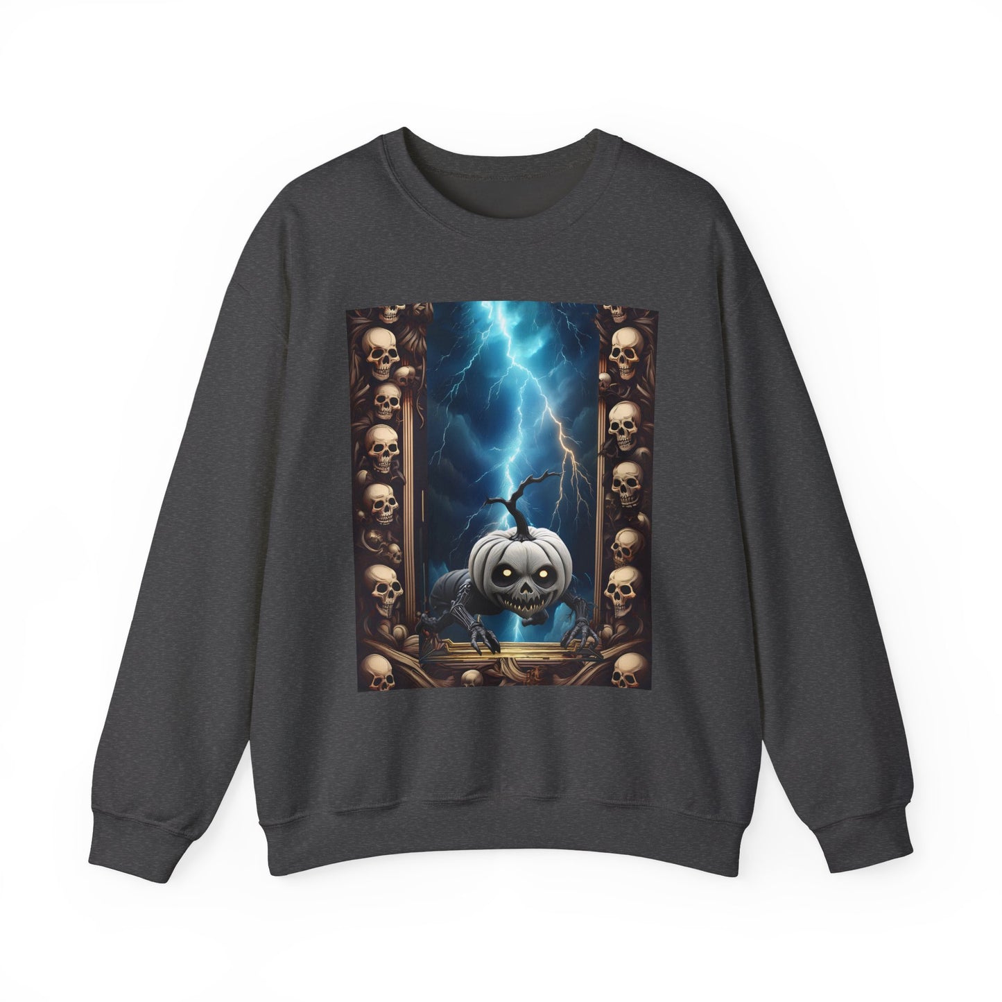 Spooky Pumpkin Sweatshirt - Unisex Heavy Blend™ Crewneck, Halloween Apparel, Cozy Fall Fashion, Casual Sweatshirt, Gifts for Halloween [...]