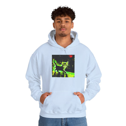 Glow-in-the-Dark Cat Hoodie | Perfect for Cat Lovers, Cozy Nights, Halloween & Everyday Style