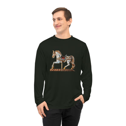 Vintage Carousel Horse Performance Shirt | Unisex Activewear