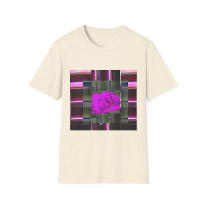 Vibrant Abstract Art T-Shirt, Trendy Graphic Tee, Softstyle Shirt, Unique Gift for Art Lovers, Casual Everyday Wear