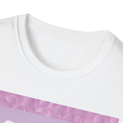 Pale Pink Flowers Abstract Unisex T-Shirt