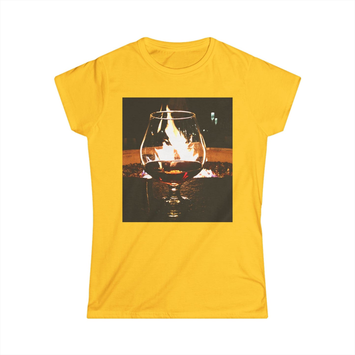 Elegant Wine-Themed Women's Softstyle Tee, Perfect for Wine Lovers, cognac enthusiasts. Casual Outings, Gifts for Her, Cozy Gatherings, and Wine Events
