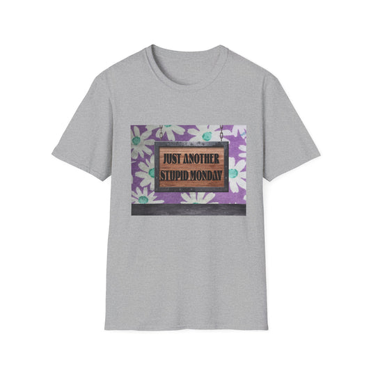 Funny Monday T-Shirt, Unisex Graphic Tee, Gift for Him or Her, Casual Wear, Humor Shirt, Weekend Vibes, Spring Summer Fashion