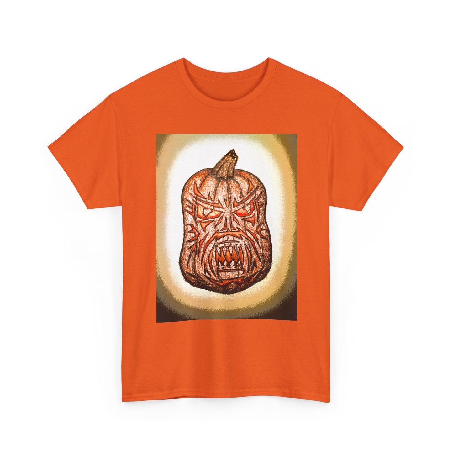 The Goth Pumpkin Unisex Heavy Cotton Tee