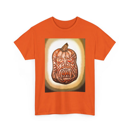 The Goth Pumpkin Unisex Heavy Cotton Tee