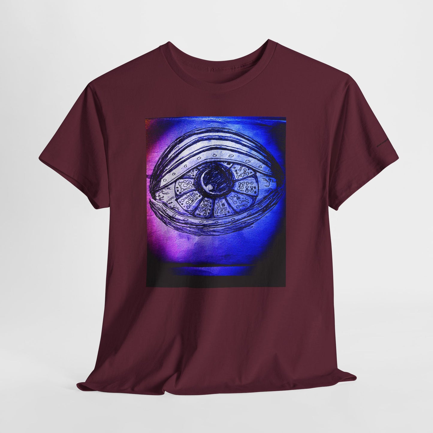 Mystic Eye Graphic Tee — Cosmic Third Eye Illustration T-Shirt