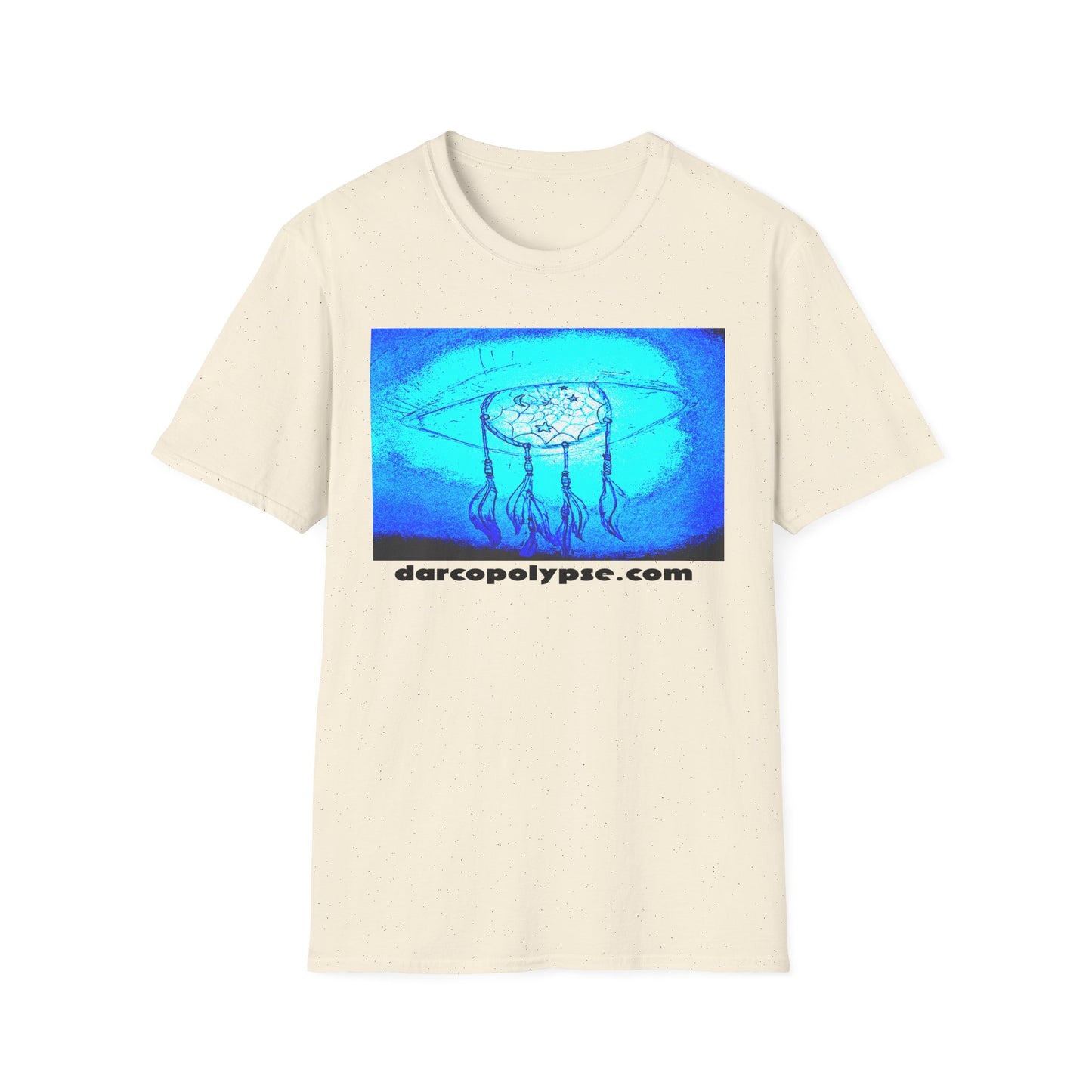 Darcopolypse Eye Graphic Tee - Unisex Softstyle T-Shirt