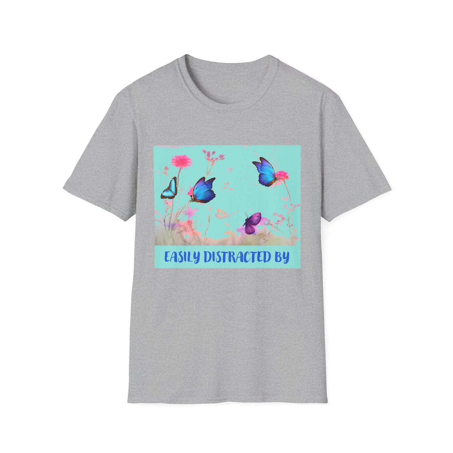 Easily distracted by Butterfly T-Shirt