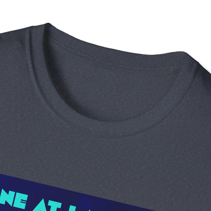 Underwater Adventure T-Shirt - (alone at last)Cool Sea Life Tee, Fish Shirt, Ocean Lover Gift, Beach Day Wear, Casual Summer Style, Swimwear