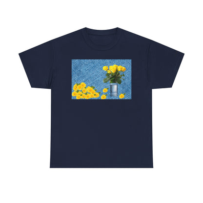 Floral Bouquet Unisex Heavy Cotton Tee