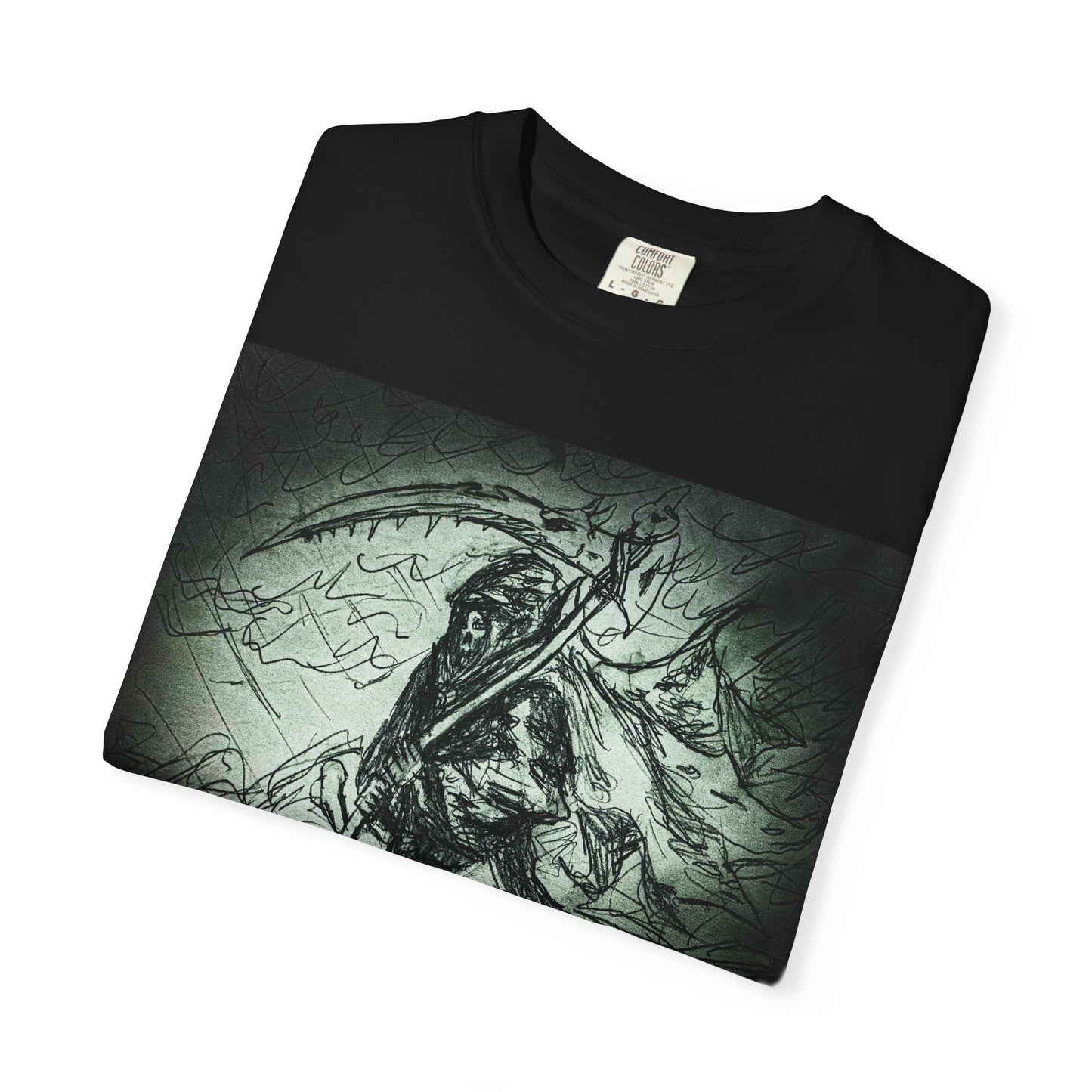 Grim Reaper Graphic T-Shirt for Halloween