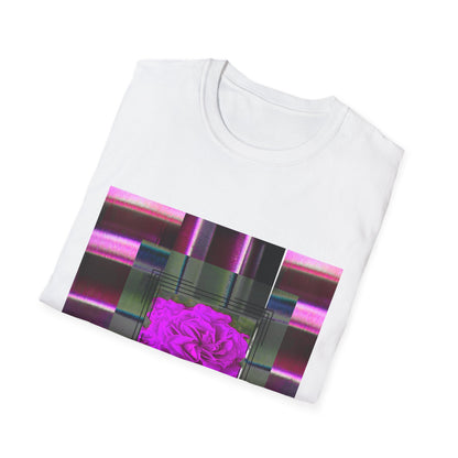 Vibrant Abstract Art T-Shirt, Trendy Graphic Tee, Softstyle Shirt, Unique Gift for Art Lovers, Casual Everyday Wear