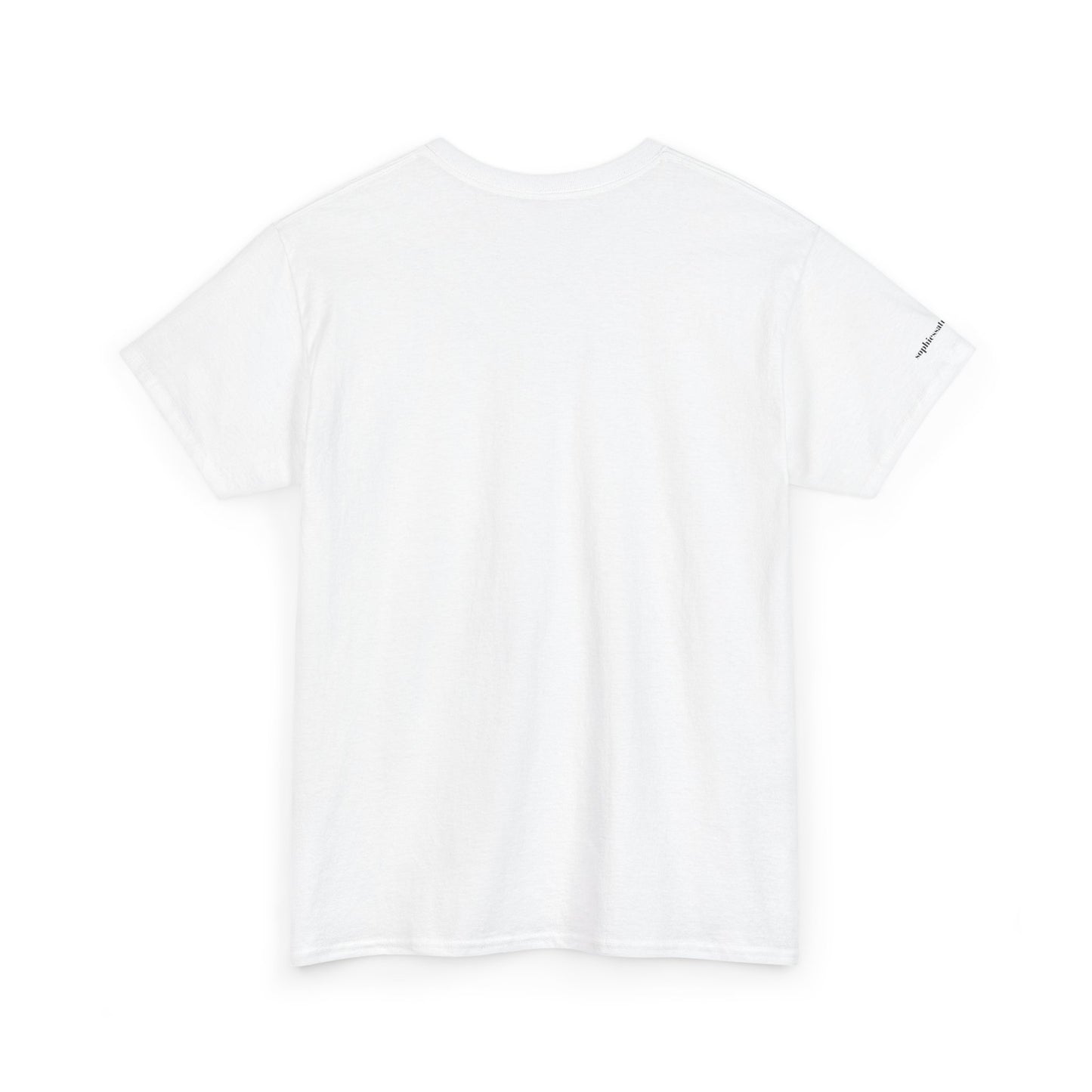 Unisex naughty and nice heavy weight Cotton Tee