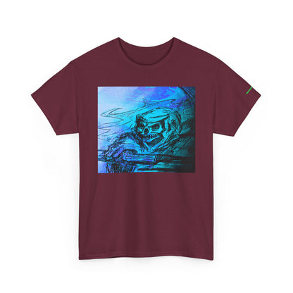 Misty Grim Reeper Art Unisex Heavy Cotton Tee - Unique Graphic T-Shirt for Bold Style