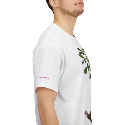 Christmas Cat & Mistletoe Tee — "Mistletoe Mischief" Holiday T-Shirt