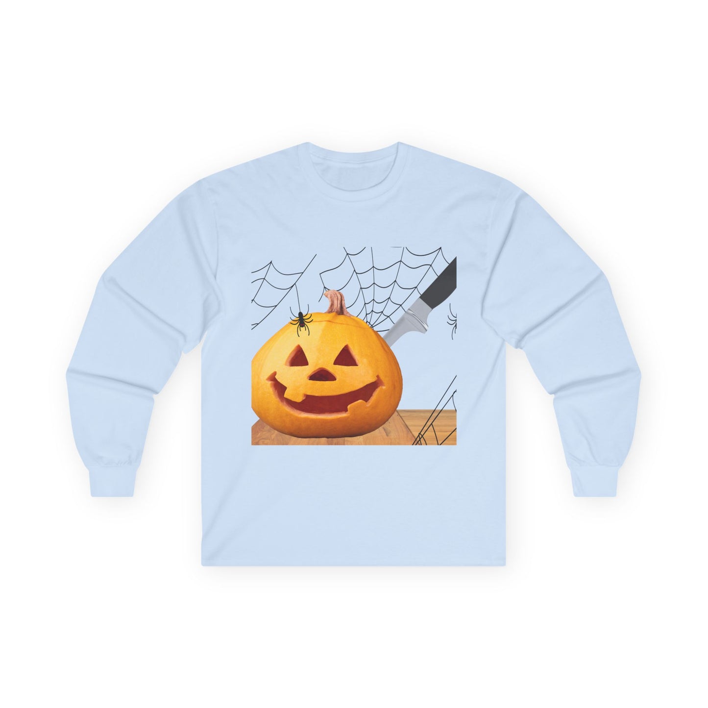 Pumpkin Carved Up Unisex Ultra Cotton Long Sleeve Tee