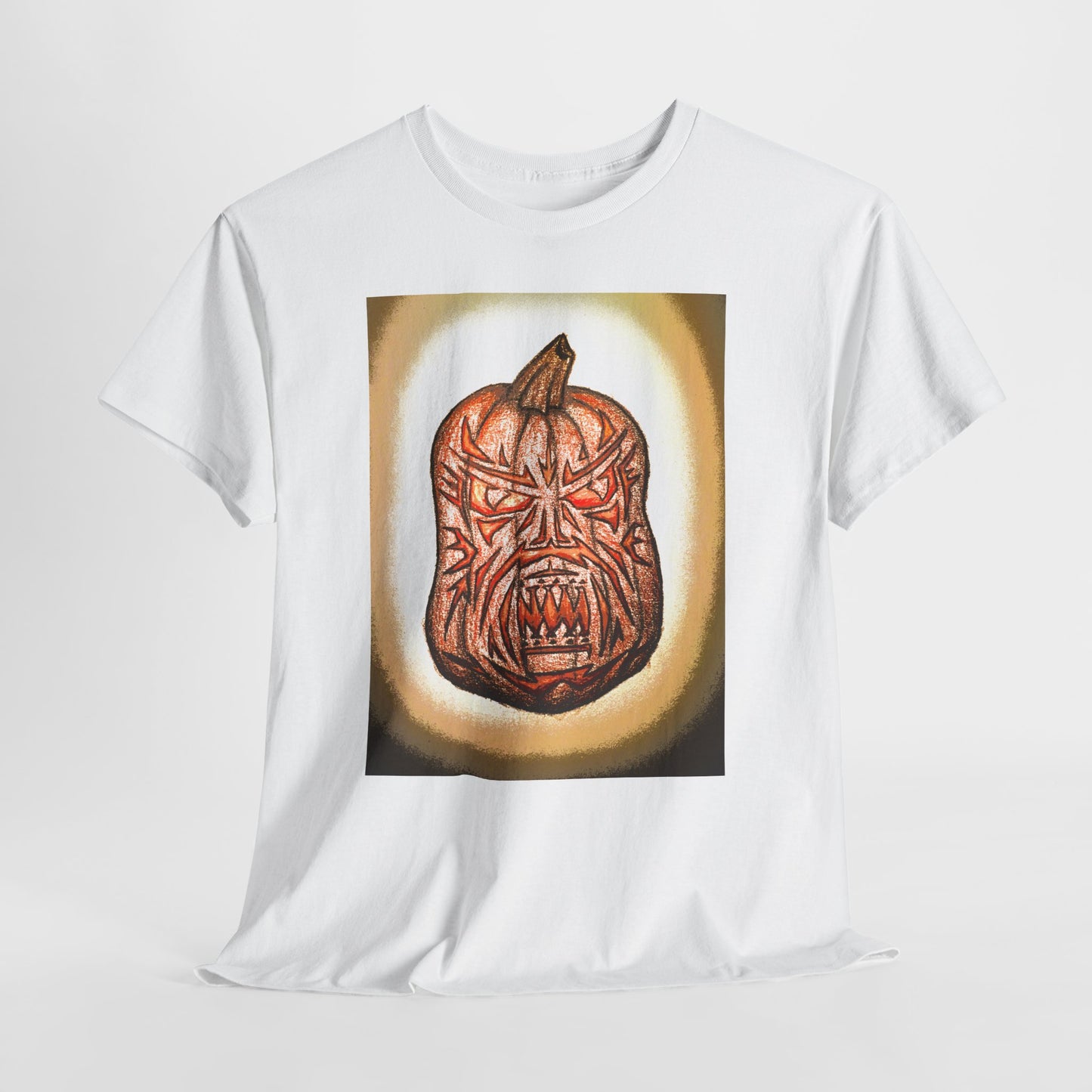 The Goth Pumpkin Unisex Heavy Cotton Tee