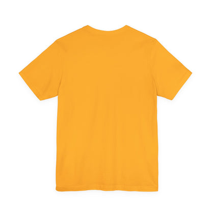 Halloween Distorted Pumpkin Graphic Tee, Unisex T-Shirt for Autumn, Spooky Season Top, Halloween Costume Idea, Men's & Women's Casual Wear