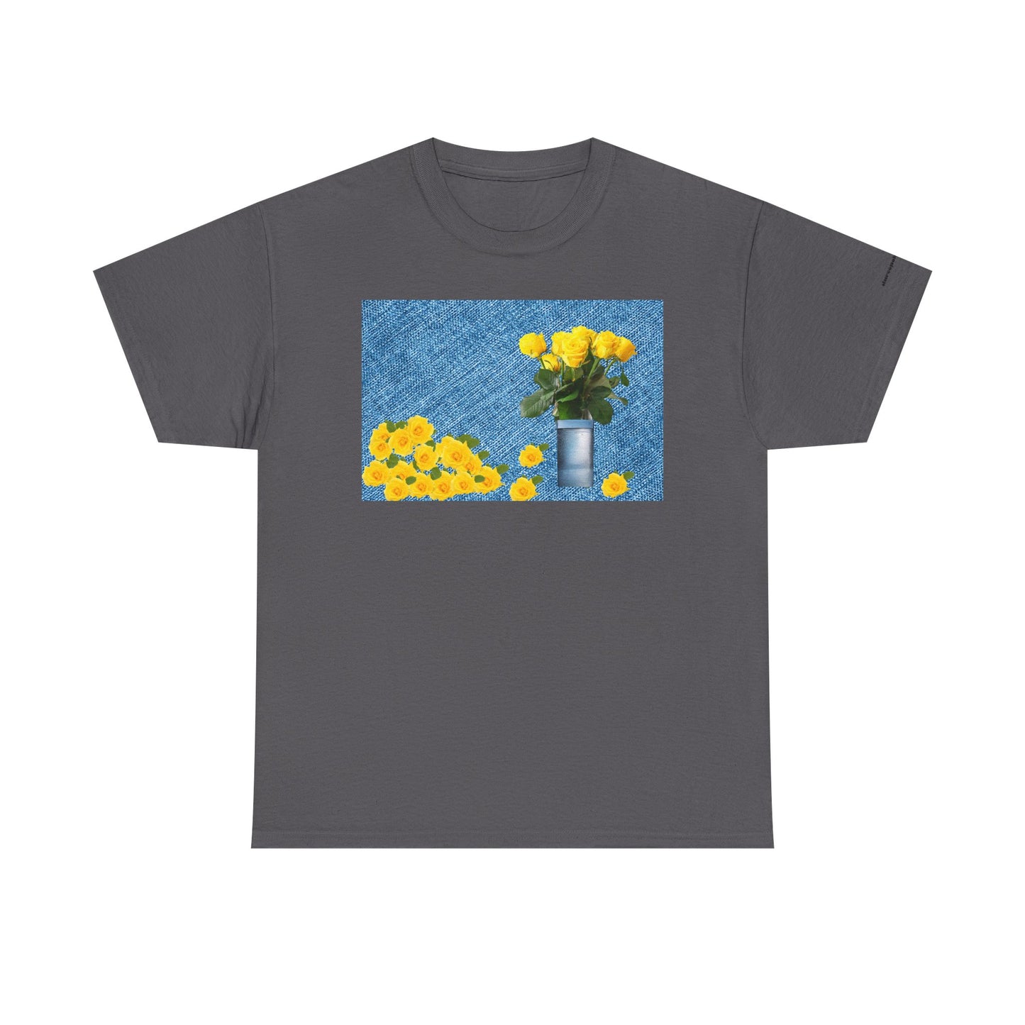 Floral Bouquet Unisex Heavy Cotton Tee