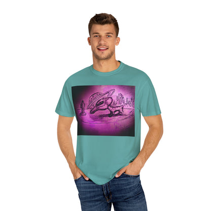 Alien Adventure Unisex T-Shirt - Garment-Dyed Graphic Tee