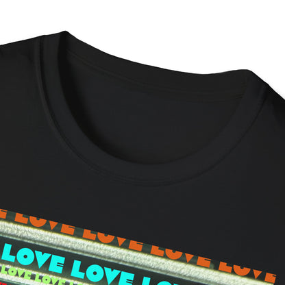Love-Themed Unisex T-Shirt | Softstyle | Perfect for Pride, Birthdays, Anniversaries, Casual Wear, Gifts