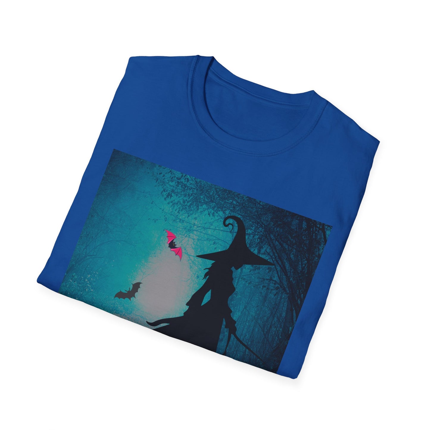 Magical Witch Art T-Shirt, Halloween Tee, Witchy Apparel, Gift for Her, Cute Graphic Shirt, Soft Unisex T-Shirt