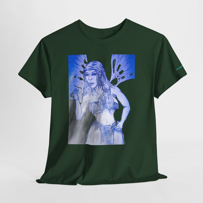 Fairy Warrior Angel Unisex Heavy Cotton Tee
