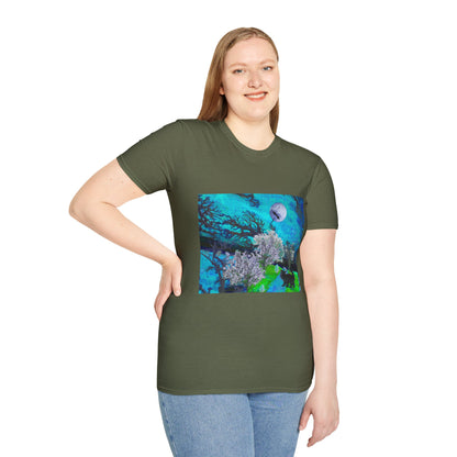 Scary Outdoor Path Halloween T-Shirt