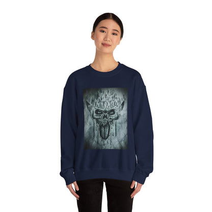 Skull Crewneck Sweatshirt