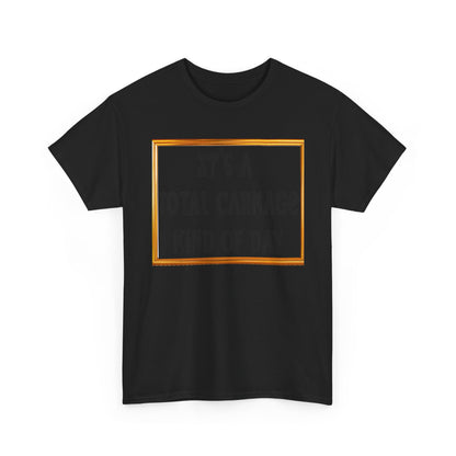 Total Carnage Unisex Heavy Cotton Tee, Casual t-shirt, Graphic Tee, Humor Shirt, Gift for Friends, Fun Apparel