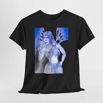 Fairy Warrior Angel Unisex Heavy Cotton Tee