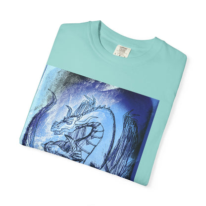 Dragon Artwork Unisex T-Shirt - Vibrant, Unique Design for Fantasy Lovers