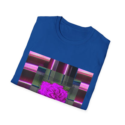 Vibrant Abstract Art T-Shirt, Trendy Graphic Tee, Softstyle Shirt, Unique Gift for Art Lovers, Casual Everyday Wear