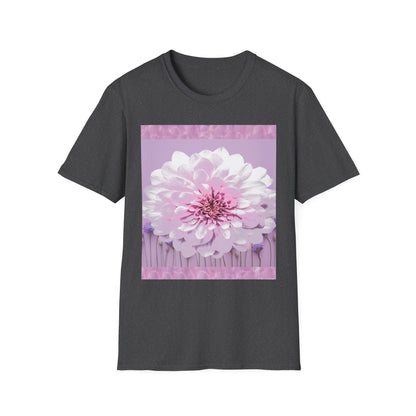 Pale Pink Flowers Abstract Unisex T-Shirt