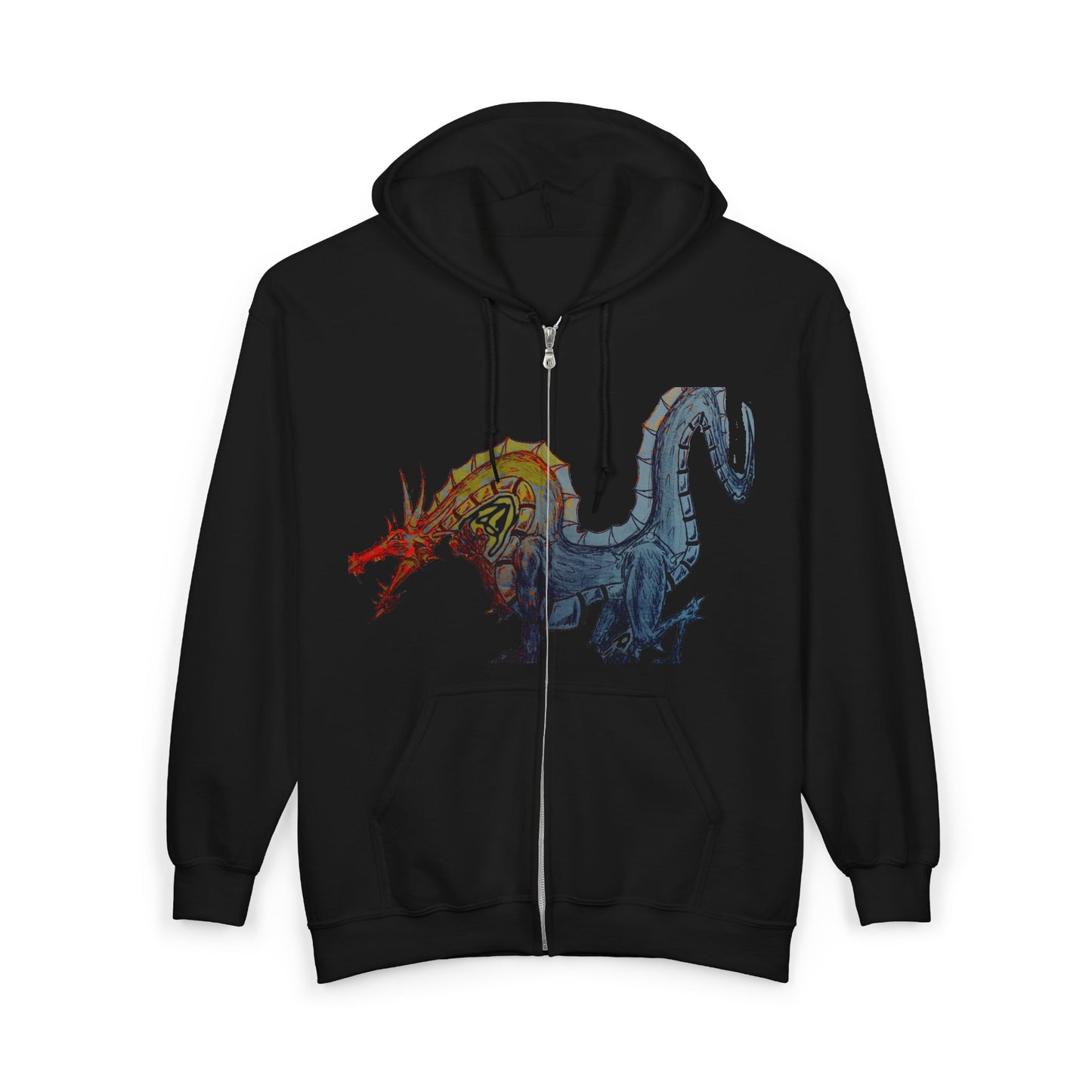 Skeleton Dragon Hoodie - Unisex