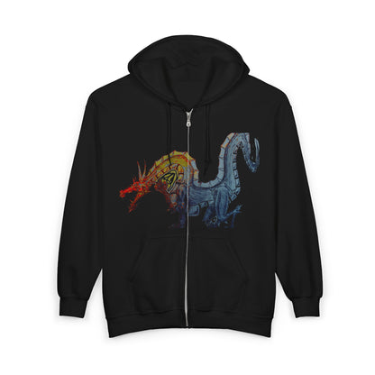 Skeleton Dragon Hoodie - Unisex