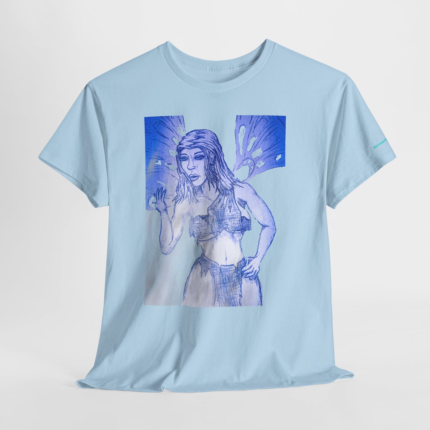 Fairy Warrior Angel Unisex Heavy Cotton Tee