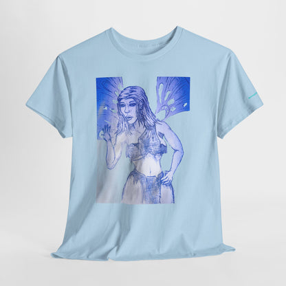 Fairy Warrior Angel Unisex Heavy Cotton Tee