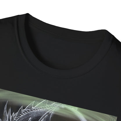 Dragon Skull T-Shirt — Gothic Fantasy Dragon Art Tee