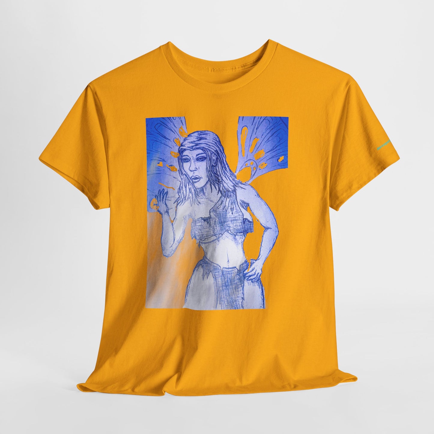 Fairy Warrior Angel Unisex Heavy Cotton Tee