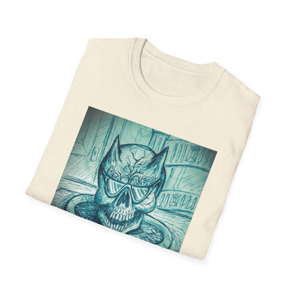 Gothic Skull Green Vignette design Graphic T-Shirt, Unisex Softstyle Tee, Edgy Artwork Tee, Alternative Fashion Shirt, Cool Casual Wear, Perfect Gift for [...]