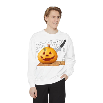 Spooky Pumpkin Sweatshirt, Halloween Apparel, Fall Fashion, Cozy Unisex Crewneck, Pumpkin Decor, Family Friendly Halloween