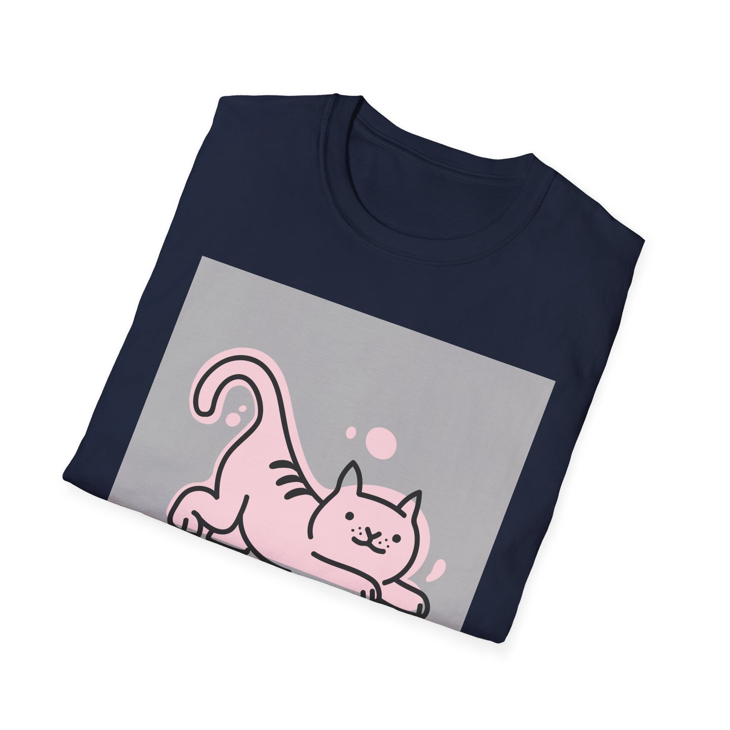 Cute Cat Themed T-Shirt, Unisex Softstyle Tee, Find Your Inner Purr, Pet Lover Gift, Cozy Casual Wear, Birthday Gift, Cat Owner Apparel