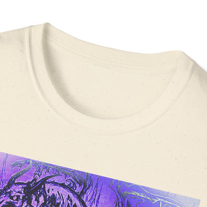 Dragon T-Shirt in Purple Tones - Unisex