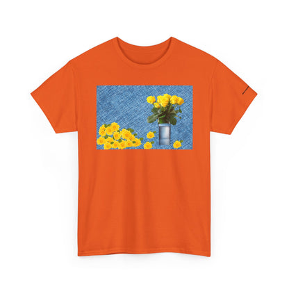 Floral Bouquet Unisex Heavy Cotton Tee