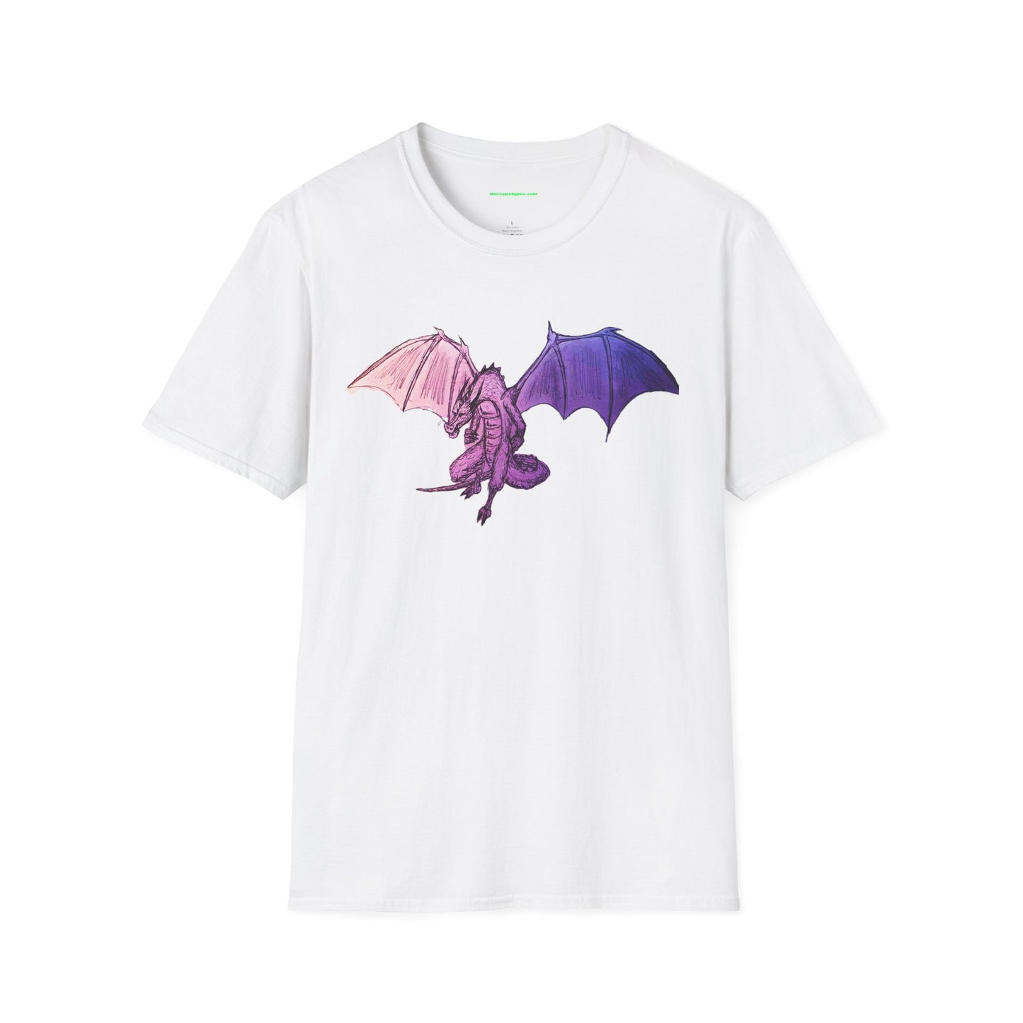 Fantasy Dragon T-Shirt - Unisex Softstyle Tee
